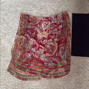 SILK- Colorful Paisley Scarf